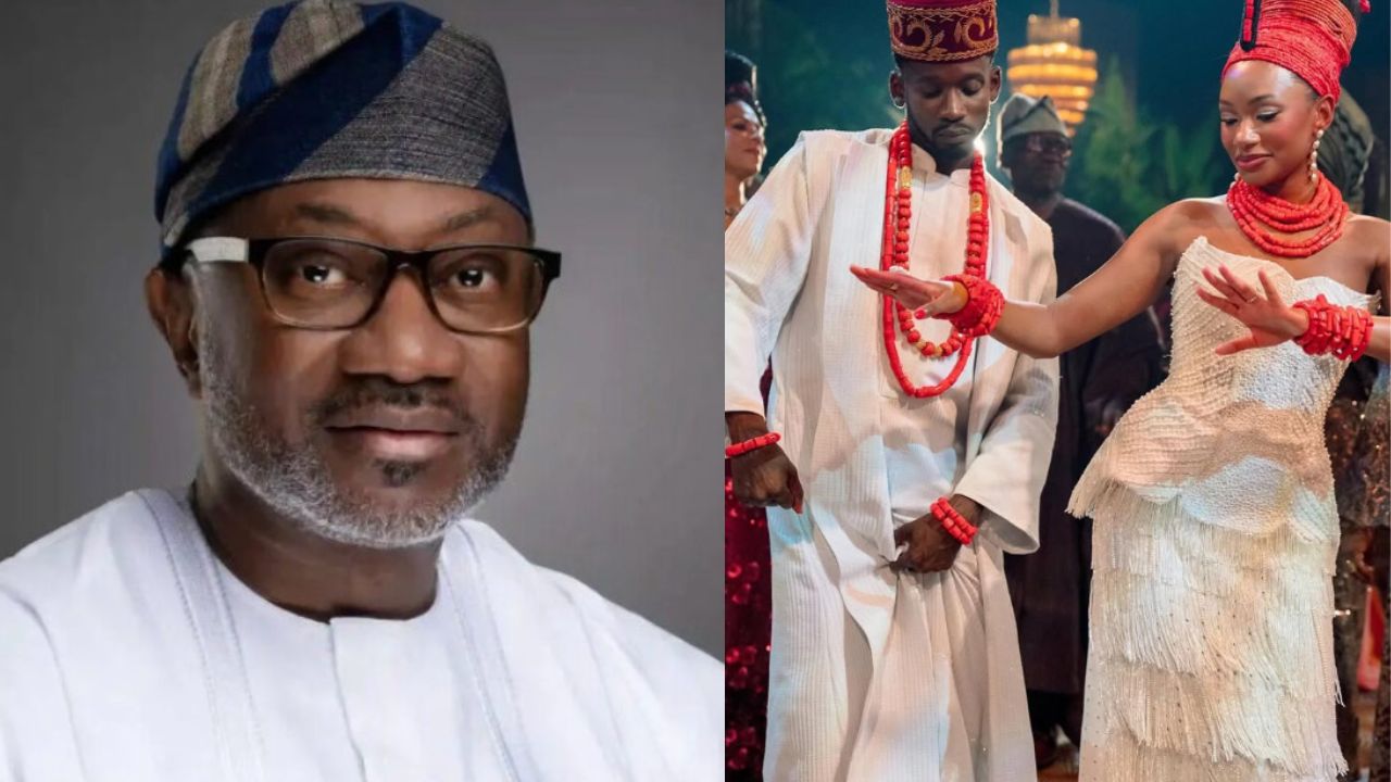 Succumb to Mr Eazi, he’s your boss” – Femi Otedola tells daughter, hails wife