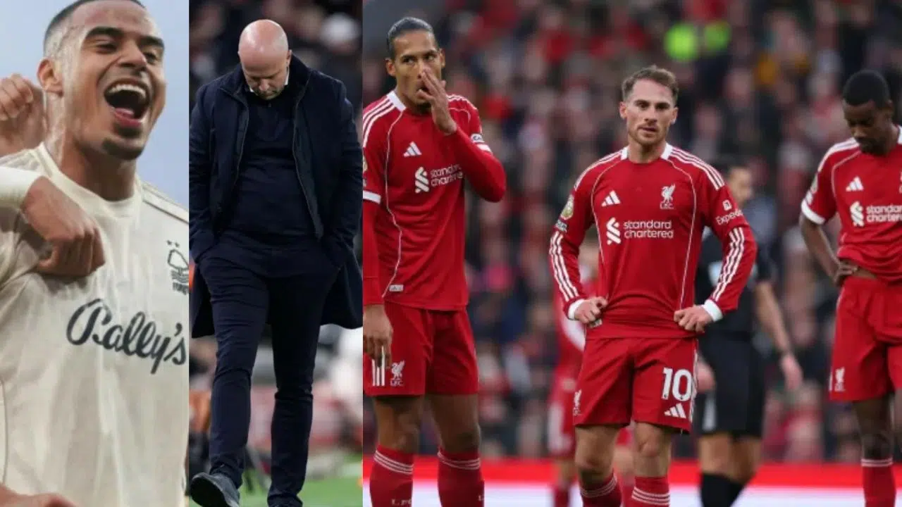 Crisis Deepens as Liverpool Suffer Humiliating 3-0 Home Defeat to Nottingham Forest